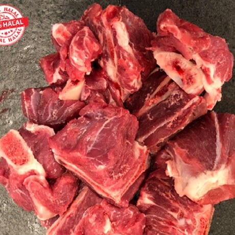 Beef Diced Bone In 1kg